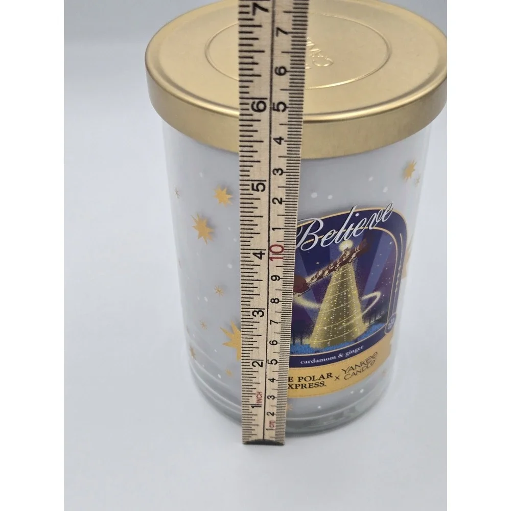Polar Express Yankee Candle Believe Cardamon & Ginger 20 Oz‎